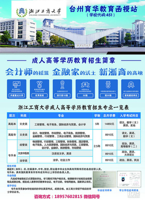 台州学历提升指南 计算机、财务、机械、物流、金融、法学、旅游、工商管理专科本科热门专业全解析